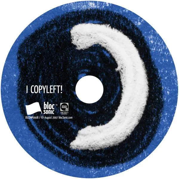 netBloc Vol. 8 Disc for “netBloc Volume 8 (I Copyleft!)” by Various Artists
