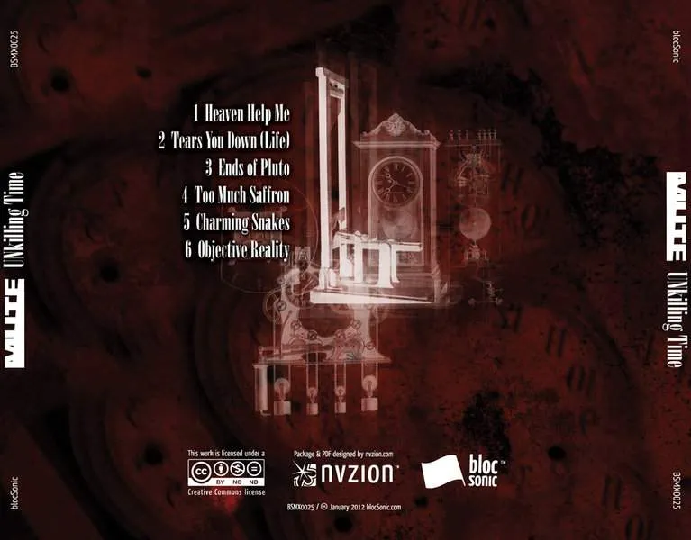 Album traycard for “UNkilling Time” by MUTE