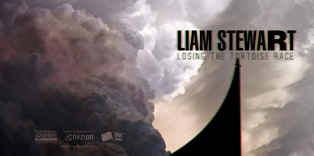 Album insert for “Losing The Tortoise Race” by Liam Stewart