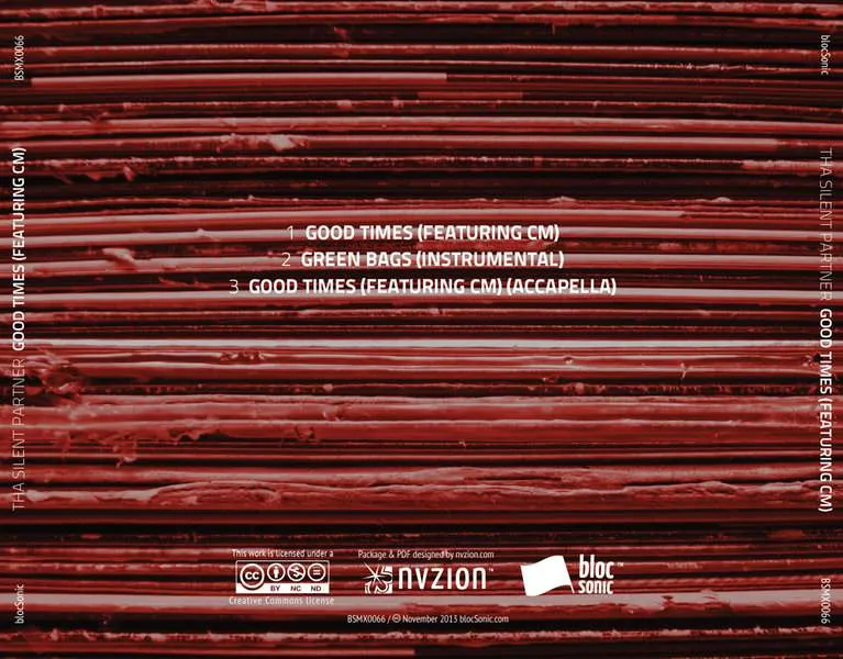 Album traycard for “Good Times (Featuring CM)” by Tha Silent Partner