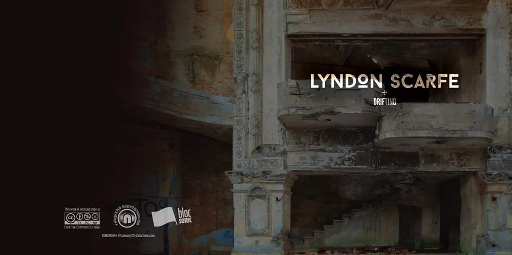 Album insert for “Drifting” by Lyndon Scarfe
