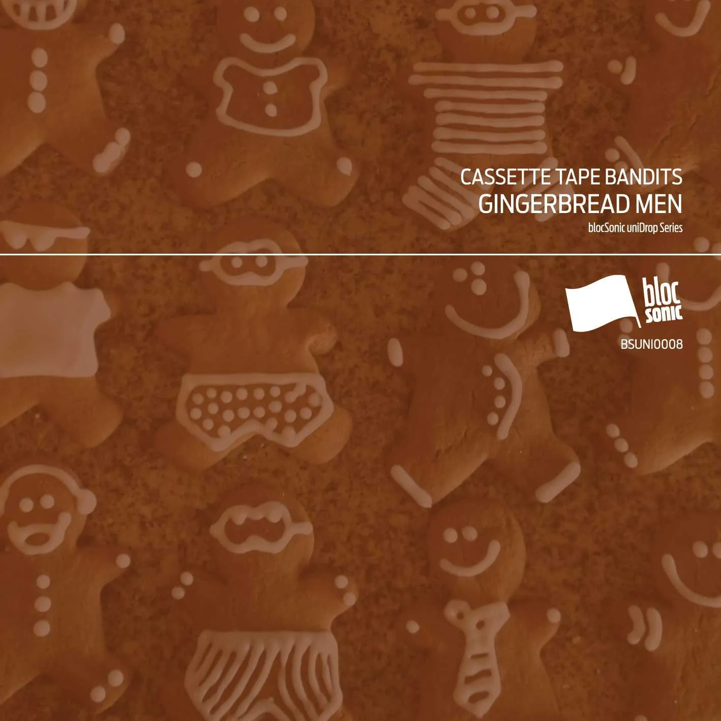 Album cover for “Gingerbread Men” by Cassette Tape Bandits