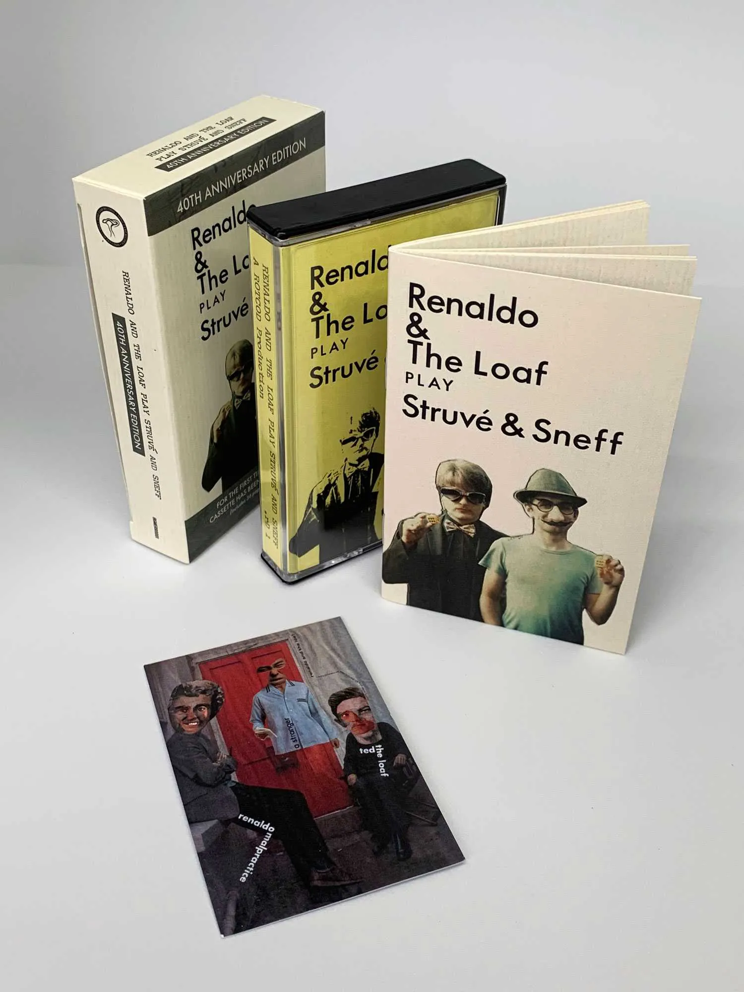 Album promo for “Play Struvé &amp; Sneff (40th Anniversary Edition)” by Renaldo &amp; The Loaf