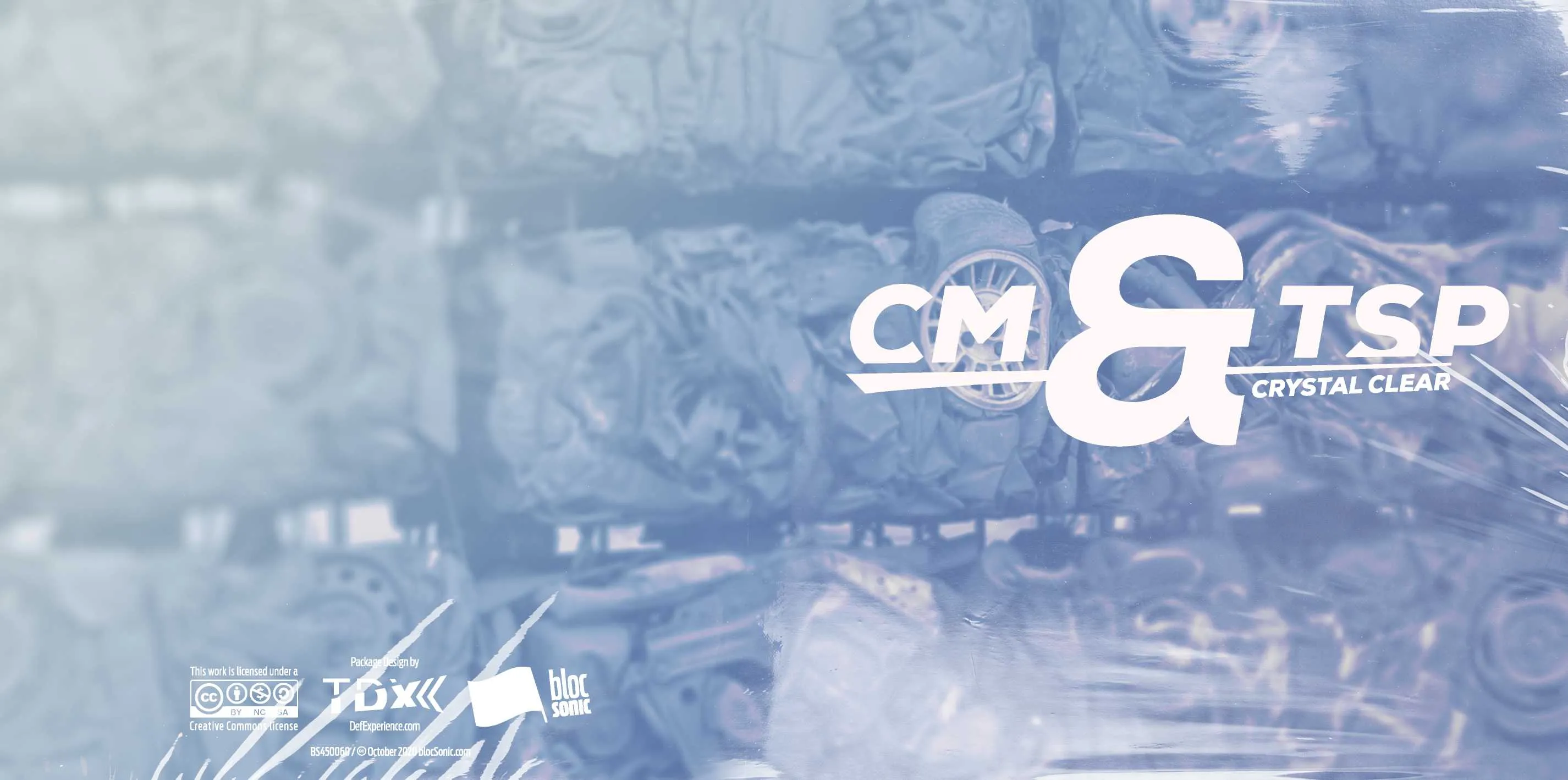 Album insert for “Crystal Clear” by CM &amp; Tha Silent Partner