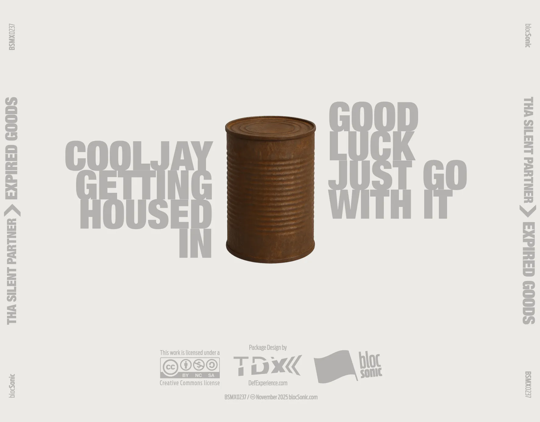 Album traycard art for “Expired Goods” by Tha Silent Partner